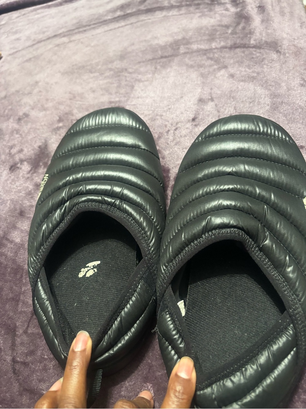 The North Face Quilted Slip-On Mules - Black